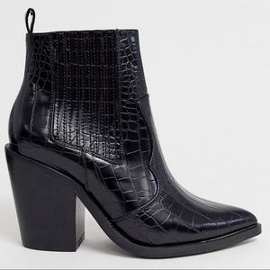 ASOS western ankle boots Size 8